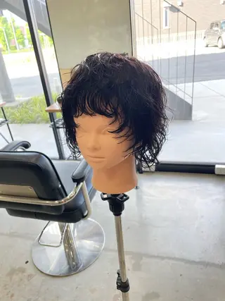 ショート パーマ la fith hair too.所属・la fith hinaのヘアスタイル