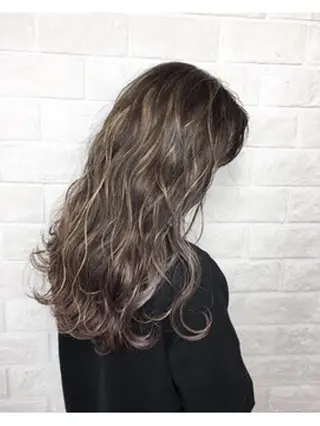 ロング 中田 慶真のヘアスタイル