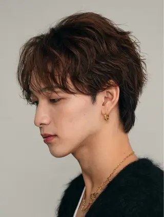 パーマ メンズ 🌟中谷海里🌟 メンズパーマ/垢抜けのヘアスタイル