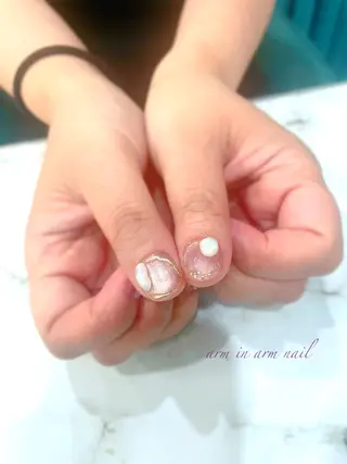 ネイル arm in arm ︎✿Yamamotoのマツエク・マツパデザイン