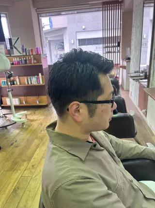 ショート メンズ mizuki THREE（A）のヘアスタイル