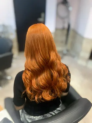 ロング shes茶屋町アリサ 🎀顔周り×韓国風のヘアスタイル