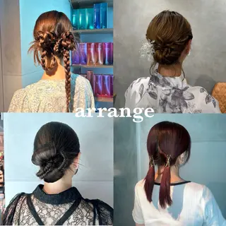 ヘアアレンジ 透明感カラー🫧 ✴︎meiのヘアスタイル