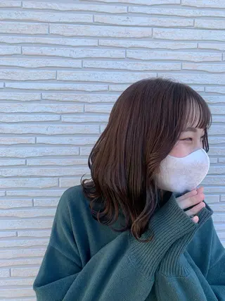 ミディアム foglia所属・foglia🌼 根本結衣のヘアスタイル