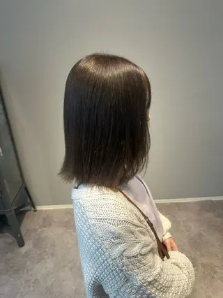 ミディアム Agu まゆかのヘアスタイル
