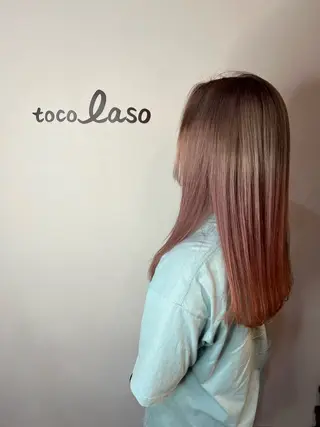 カラー Tocolaso柏店所属・いさく ひでみつのヘアスタイル