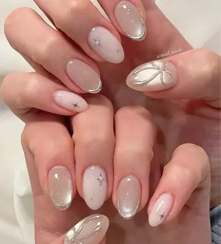 ネイル CeCeまつげパーマ マツエク❣️パリエクのネイルデザイン