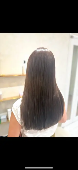 ロング ✨艶髪職人艶カラー✨ 中本輝人のヘアスタイル