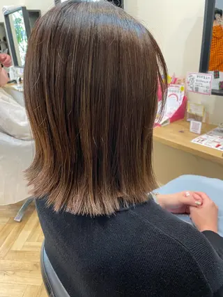 ミディアム 田丸 なつみのヘアスタイル