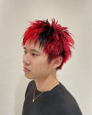 ショート カラー こだわりハイトーン/ ケアブリーチ/岸のヘアスタイル