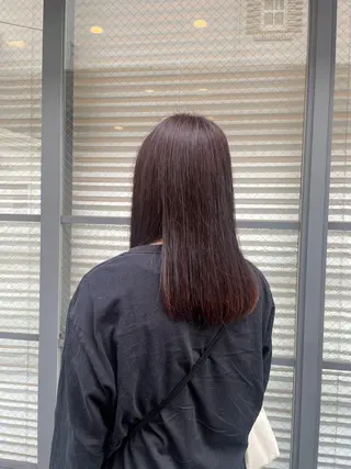 ミディアム 🪸暖色艶カラー/ shiori🫧のヘアスタイル