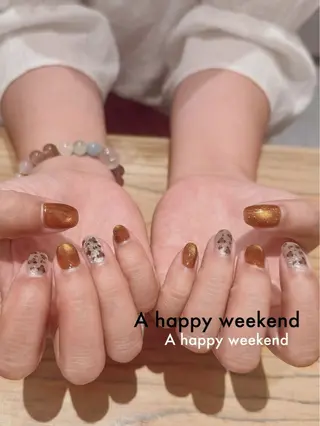 ネイル ネイルサロンキューティプティ所属・アワ ネイル池袋のネイルデザイン