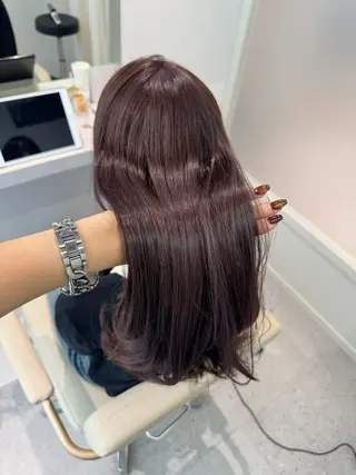 ロング 透明感🍨レイヤー ヘアセット/miyuのヘアスタイル