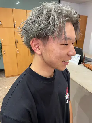 メンズ ショートボブ /綾華のヘアスタイル