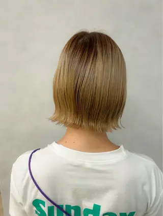 ショート FERIA あべの yumeho🍭のヘアスタイル