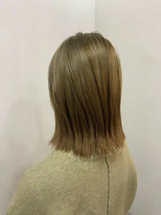 ミディアム 【今だけブリーチ 限定価格💕】すみのヘアスタイル