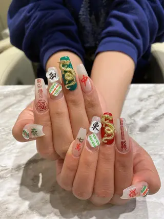 ネイル nail salon  AlgeTy所属・✴︎:.｡. MAKI.｡.:✴︎のネイルデザイン