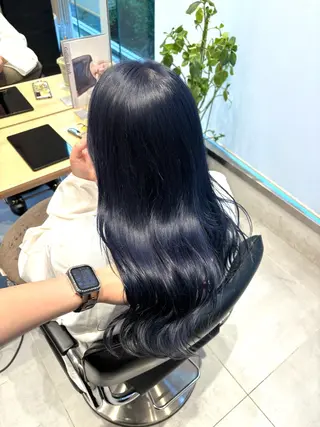 ロング カラー 風香🪼レイヤー /透明感カラーのヘアスタイル