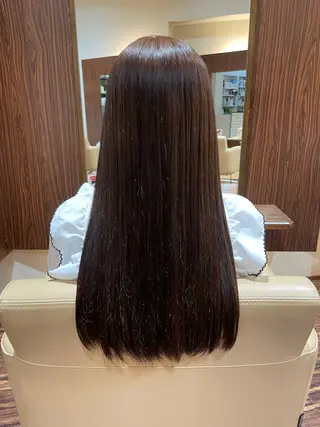 ロング カラー 金子 珠梨のヘアスタイル
