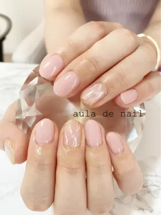 ショート ネイル auladenail アウラデネイルのネイルデザイン