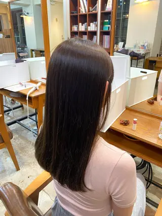 ロング yuuka/ボブ/ダ ブルカラー/髪質改善のヘアスタイル