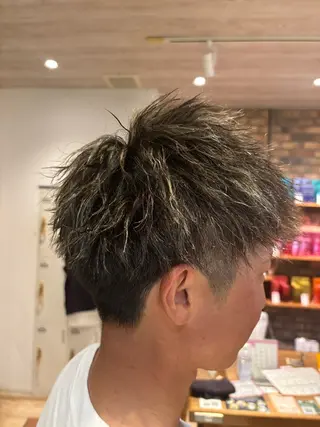 カラー パーマ メンズ ゲーマー美容師たがみ 🎮【メンズ特化】のヘアスタイル