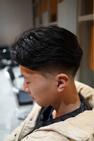 ショート パーマ メンズ GAKU 岳人のヘアスタイル