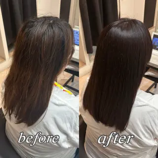 セミロング 🌙髪質改善カラー Momoka🦋のヘアスタイル