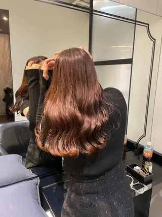 セミロング カラー feliz🤍 RINAのマツエク・マツパデザイン