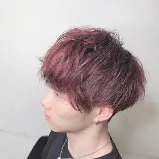 カラー メンズ指名no'1 佐藤　亘のヘアスタイル