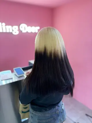 ロング 田中麻鈴/ハイトーン /ミルクティーのヘアスタイル