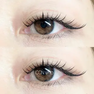 マツエク・マツパ ICON.whip所属・Aya ICON.whipのマツエク・マツパデザイン