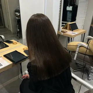 セミロング Luis難波 sayuriのヘアスタイル