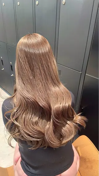 ロング カラー 🤎ハイライト/ 艶カラー/銀座🤎のヘアスタイル
