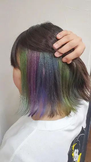 ミディアム カラー パーマ ヘアアレンジ メンズ キッズ ネイル マツエク・マツパ ◆ショート/ボブ/ 髪質改善◆松本尚弥のヘアスタイル