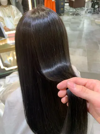 ロング カラー 個室　髪質改善サロン　HANARE by youres hair 神楽坂 【はなれ】所属・🌈髪質改善 縮毛矯正特化🌈松田のヘアスタイル