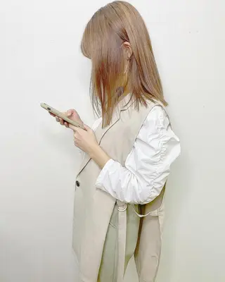 ロング RoL by apollo所属・横浜ブリーチムラ直し 特化美容師/海崎剛史のヘアスタイル