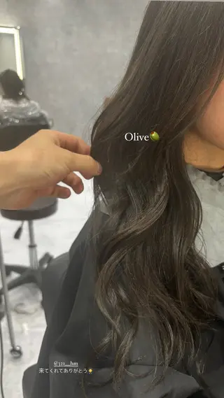 ロング カラー CS made by SHACHU 栄所属・山田 瑛司のヘアスタイル