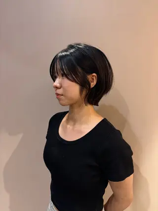 ショート 野口 咲愛のヘアスタイル
