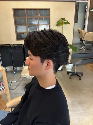 ショート メンズ 鹿児島 TSUBASAのヘアスタイル