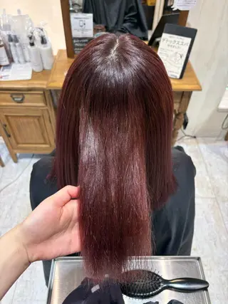 カラー め いのヘアスタイル