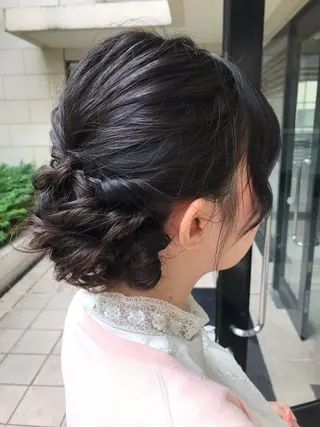 セミロング ヘアアレンジ 似合わせ／代表 髪質改善/山田将大のヘアスタイル