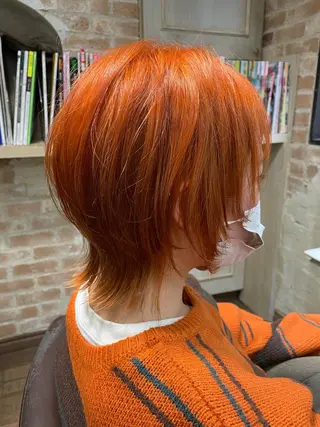 ショート nico.所属・高田馬場 nico 岡豪紀のヘアスタイル