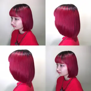 ミディアム カラー 🌻Insta指名 NO.1🌻Shoのヘアスタイル