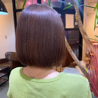 ミディアム 透明感ニュアンス 柔らかstyle🤍のヘアスタイル