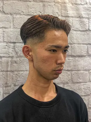 ショート メンズ 銀座マツナガ新宿野村ビル店所属・メンズカット 佐藤優菜のヘアスタイル