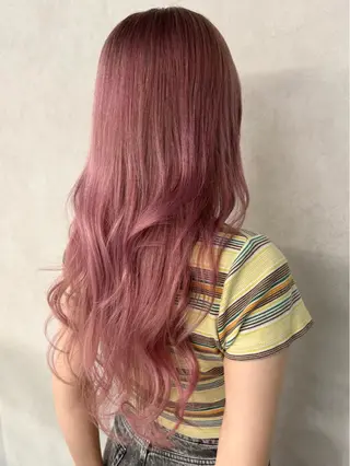 ロング カラー 森貝 洋亮のヘアスタイル