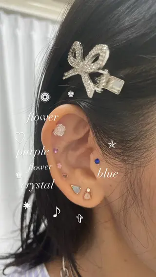 マツエク・マツパ N〜Nail&Eyelashサロン〜所属・💎Nアイ& 耳ツボジュエリー💎のマツエク・マツパデザイン