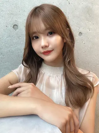 ロング SALOWIN原宿AROA店所属・顔まわり神カット✂︎ 齋藤雄大【表参道】のヘアスタイル