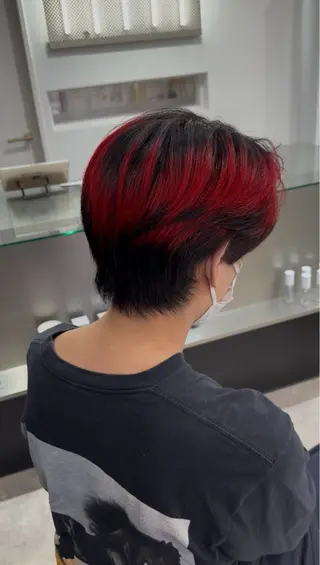 カラー メンズ いぶき/透明感カラー 🎨メンズパーマ🔥のヘアスタイル